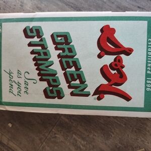 Vintage S&H Green Stamps Booklet